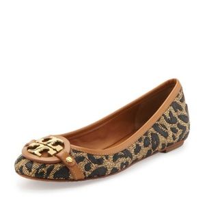 Tory Burch Leopard Flats